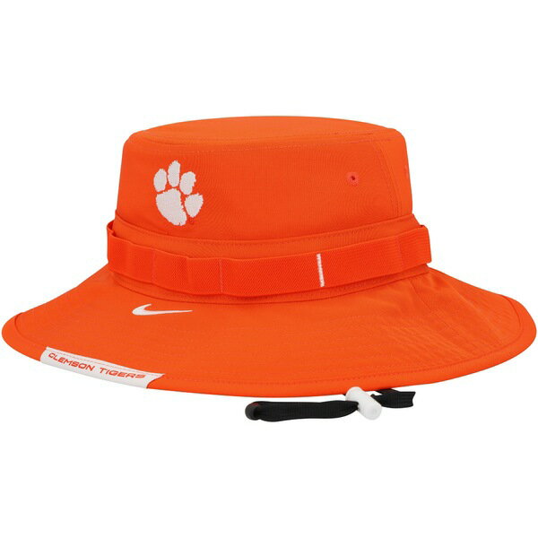 ナイキ メンズ 帽子 アクセサリー Clemson Tigers Nike Boonie Performance Bucket Hat Orange