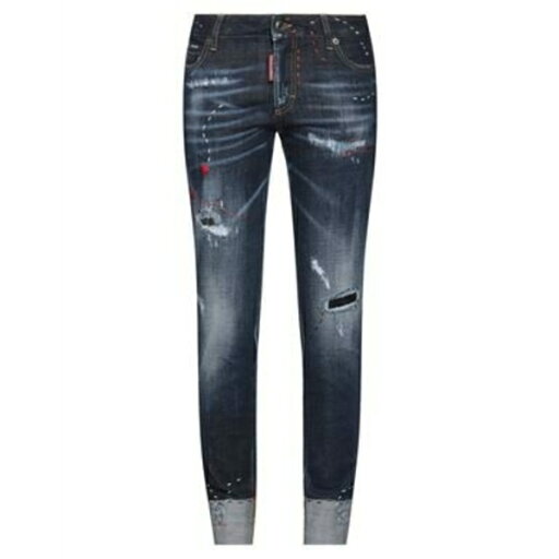 【送料無料】 ディースクエアード レディース デニムパンツ ボトムス Jeans Blue 【送料無料】 ディースクエアード レディース デニムパンツ ボトムス Jeans Blue