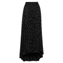 【送料無料】 バルマン レディース スカート ボトムス Maxi skirts Black
