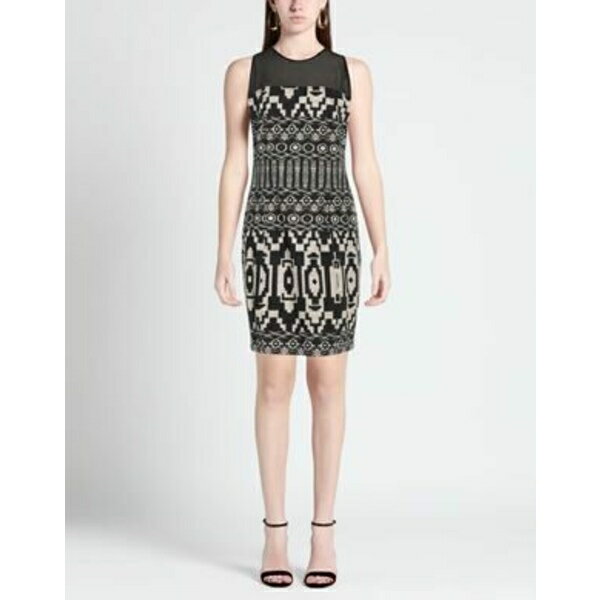 【送料無料】 シーエル レディース ワンピース トップス Midi dresses Black