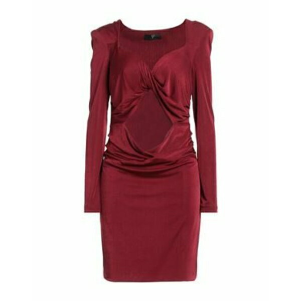 【送料無料】 フェレッパ レディース ワンピース トップス Mini dresses Red
