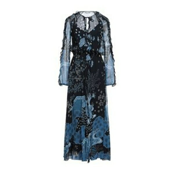 【送料無料】 ヴァレンティノ レディース ワンピース トップス Maxi dresses Blue