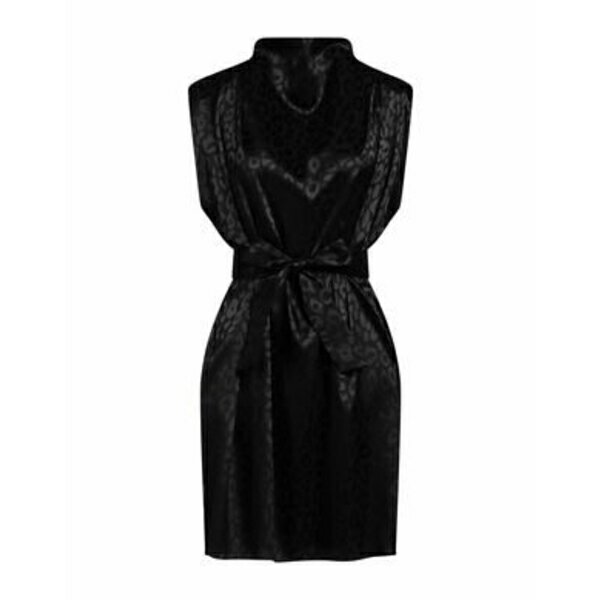 【送料無料】 アクセス ファッション レディース ワンピース トップス Mini dresses Black