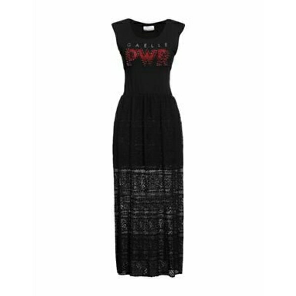 【送料無料】 ガレパリ レディース ワンピース トップス Maxi dresses Black