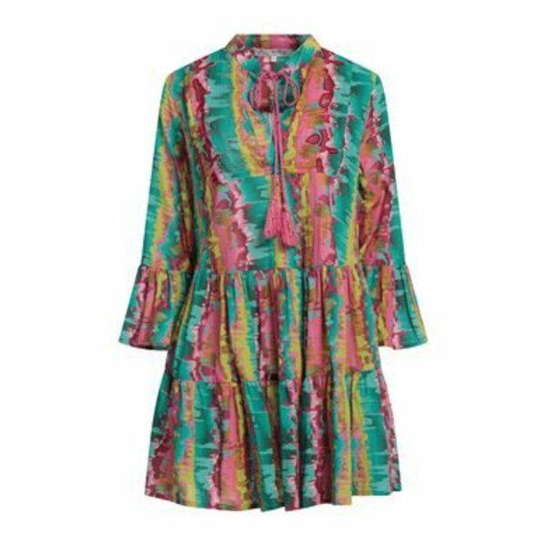 ̵ ʡ & ֥쥤 ǥ ԡ ȥåץ Mini dresses Green