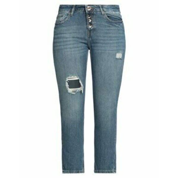 【送料無料】 ガウド レディース デニムパンツ ボトムス Jeans Blue