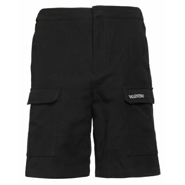 【送料無料】 ヴァレンティノ ガラヴァーニ メンズ カジュアルパンツ ボトムス Shorts & Bermuda Shorts Black