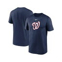 ナイキ レディース Tシャツ トップス Men's Navy Washington Nationals Big and Tall Logo Legend Performance T-shirt Navy