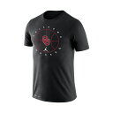 ジョーダン レディース Tシャツ トップス Men's Black Oklahoma Sooners Basketball Icon Legend Performance T-shirt Black