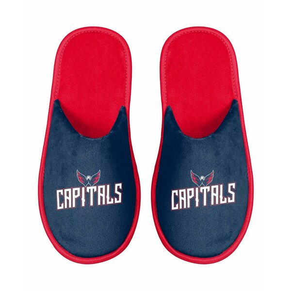 ե ǥ  塼 Men's Washington Capitals Scuff Slide Slippers Navy