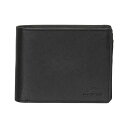 マンシーニ メンズ 財布 アクセサリー Men's Buffalo RFID Secure Center Wing Billfold Wallet Black