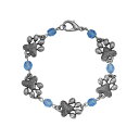 2028 fB[X uXbgEoOEANbg ANZT[ Beaded Paw Bracelet Blue