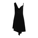 【送料無料】 ジョンガリアーノ レディース ワンピース トップス Mini dresses Black