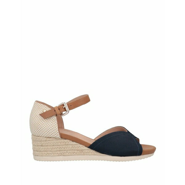 【送料無料】 ジェオックス レディース サンダル シューズ Espadrilles Midnight blue