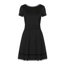 パトリツィア ペペ レディース ワンピース トップス Short dresses Black