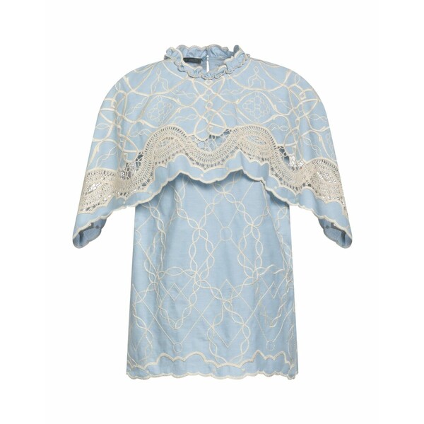 【送料無料】 アルベルタ フェレッティ レディース カットソー トップス Tops Sky blue