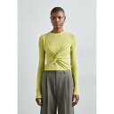 ナヌーシュカ レディース Tシャツ トップス IZOLDA - Long sleeved top - pistachio(4)