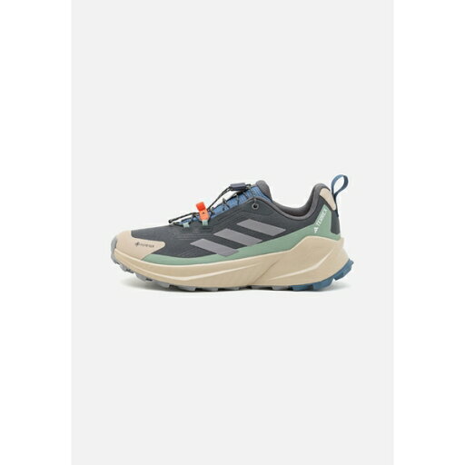 アディダス テレックス メンズ ハイキング スポーツ TRAILMAKER 2 GORE-TEX SPEED LACE - Hiking shoes - carbon/grey three/silver green アディダス テレックス メンズ ハイキング スポーツ TRAILMAKER 2 GORE-TEX SPEED LACE - Hiking shoes - carbon/grey three/silver green