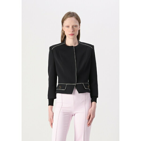 エリザベスフランキ レディース ジャケット＆ブルゾン アウター WOMEN'S JACKET - Blazer - nero/burro