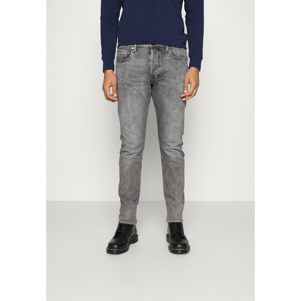 ジースター メンズ デニムパンツ ボトムス 3301 SLIM - Slim fit jeans - burten black