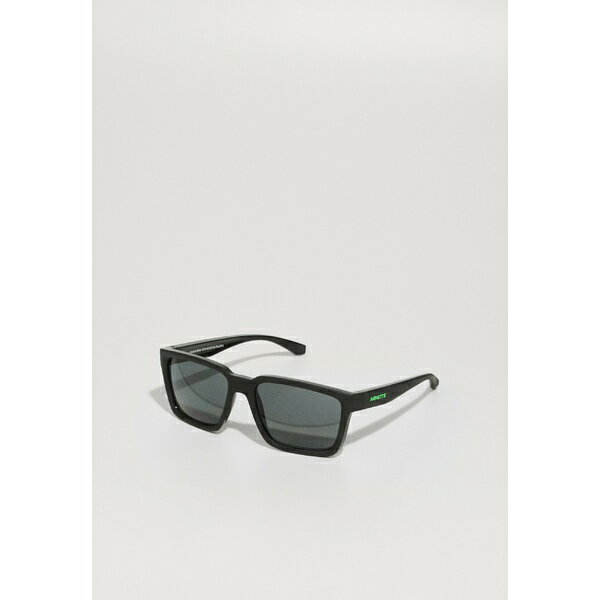 アーネット レディース サングラス&アイウェア アクセサリー PLOT TWIST UNISEX - Sunglasses - black matte top/shiny