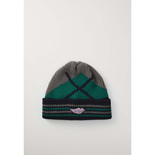 ޥå   ǥ ˹ ꡼ SMILING - Beanie - jeans grey