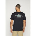 ノースフェイス メンズ バスケットボール スポーツ OUTDOOR GRAPHIC TEE - Print T-shirt - black