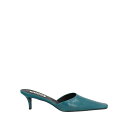 【送料無料】 ジル・サンダー レディース サンダル シューズ Mules & Clogs Green(4)
