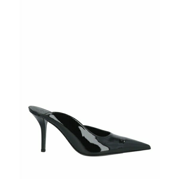 【送料無料】 ジア ボルギーニ レディース サンダル シューズ Mules & Clogs Black