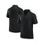 ファナティクス メンズ シャツ トップス Men's Black New York Jets Front Office Move Mono Polo Shir..