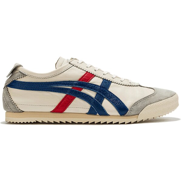 ASICS アシックス レディース スニーカー 【Onitsuka Tiger Mexico 66 Deluxe NM】 サイズ US_5W(22cm) White Deluxe Blue (Women's)