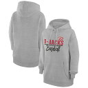 カールバンクス レディース パーカー・スウェットシャツ アウター Arizona Diamondbacks GIII 4Her by Carl Banks Women's TriBlend Team Fleece Pullover Hoodie Heather Gray