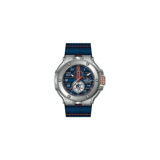 インビクタ メンズ 腕時計 アクセサリー Men's 47378 Racing Quartz 3 Hand Orange, Blue Dial Watch Blue インビクタ メンズ 腕時計 アクセサリー Men's 47378 Racing Quartz 3 Hand Orange, Blue Dial Watch Blue
