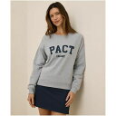 パクト レディース パーカー・スウェットシャツ アウター Women's Organic Cotton Cloud Brushed Fleece Graphic...