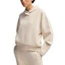 ヒューゴボス レディース パーカー・スウェットシャツ アウター Women's Double B Monogram Hoodie Open White