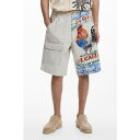 デジグアル メンズ カジュアルパンツ ボトムス Men's Cargo Bermuda shorts Light beige(4)