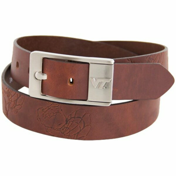 G[OEBO Y xg ANZT[ Virginia Tech Hokies Brandish Leather Belt Brown