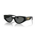 ヴェルサーチ レディース サングラス&アイウェア アクセサリー Women's Sunglasses VE4454 Black