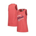 ソフト?アズ ア?グレープ レディース カットソー トップス Women's Red Washington Nationals Gauze High Neck Tank Top Red(4)