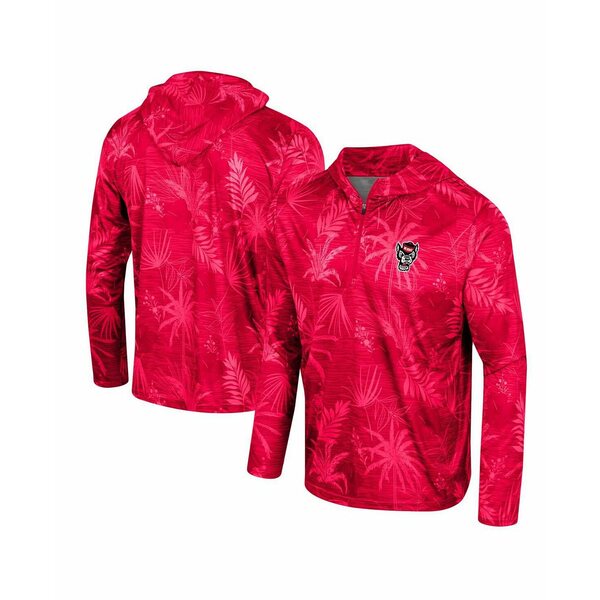   ѡåȥ  Men's Red NC State Wolfpack Palms Printed...
