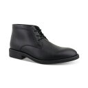 アルファニ メンズ ブーツ シューズ Men's Gregory Chukka Boot, Created for Macy's Black Pebbled