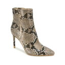 ケネスコール レディース ブーツ シューズ Women's Quincy Stiletto Heel Booties Taupe Snake