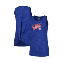 ニューエラ レディース カットソー トップス Women's Royal Chicago Cubs Space-Dye Active Tank Top Royal(4)