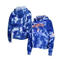 ニューエラ レディース パーカー・スウェットシャツ アウター Women's Royal Denver Broncos Cloud Dye Fleece Pullover Hoodie Royal(4)
