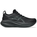 ASICS アシックス レディース スニーカー 【ASICS Gel-Nimbus 27 Black Graphite Grey (Women's)】 サイズ US_W_12.5 Black/Graphite Grey(4)