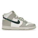Nike ナイキ レディース スニーカー 【Nike Dunk High FLS (Women's)】 サイズ US_9(26.0cm) White/Light Grey/Teal Metallic(4)