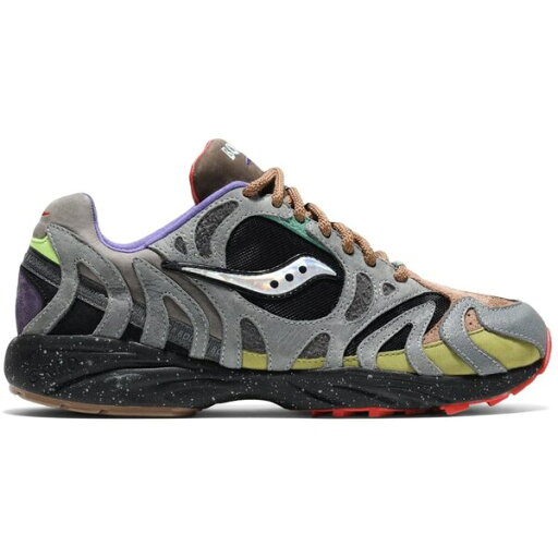 Saucony サッカニー メンズ スニーカー 【Saucony Grid Azura 2000 Bodega Ever Ready】 サイズ US_9.5(27.5cm) Grey/Black-Beige Saucony サッカニー メンズ スニーカー 【Saucony Grid Azura 2000 Bodega Ever Ready】 サイズ US_9.5(27.5cm) Grey/Black-Beige