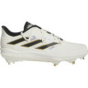 アディダス メンズ フィットネス スポーツ adidas Men's adizero Afterburner 9 Summer Bash Metal Baseball Cleats White/Black