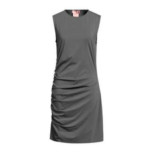 【送料無料】 アミナモアディ レディース ワンピース トップス Mini dresses Grey 【送料無料】 アミナモアディ レディース ワンピース トップス Mini dresses Grey