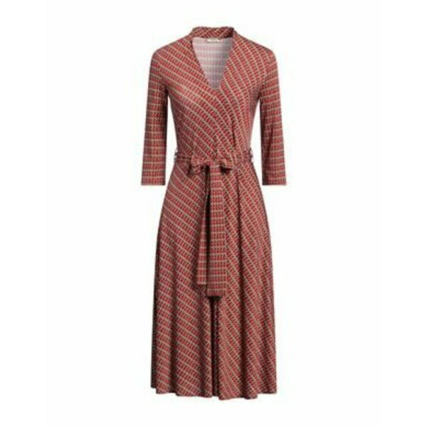 【送料無料】 シユ レディース ワンピース トップス Midi dresses Red